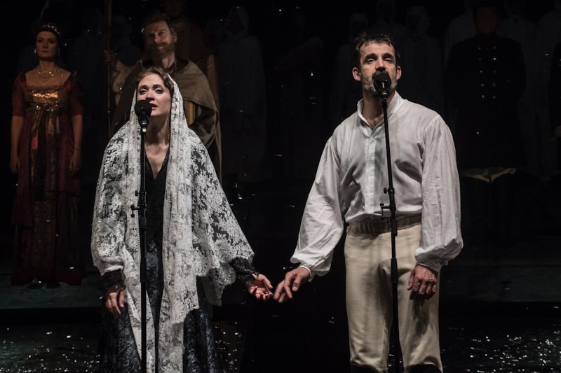 Анна Зайкова и Дмитрий Певцов