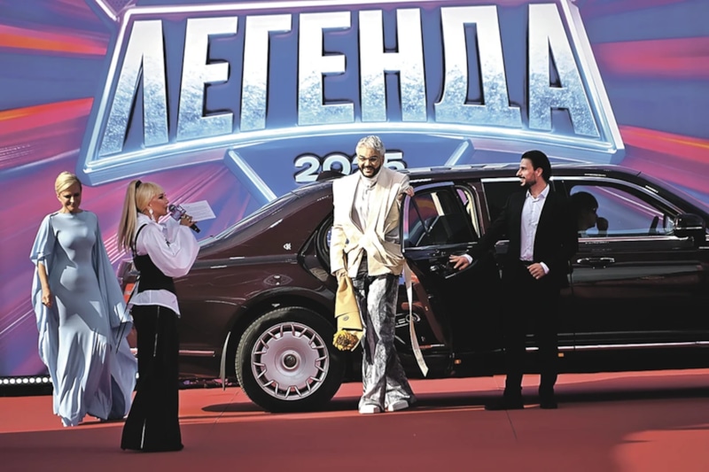 Киркоров пересел в российский лимузин