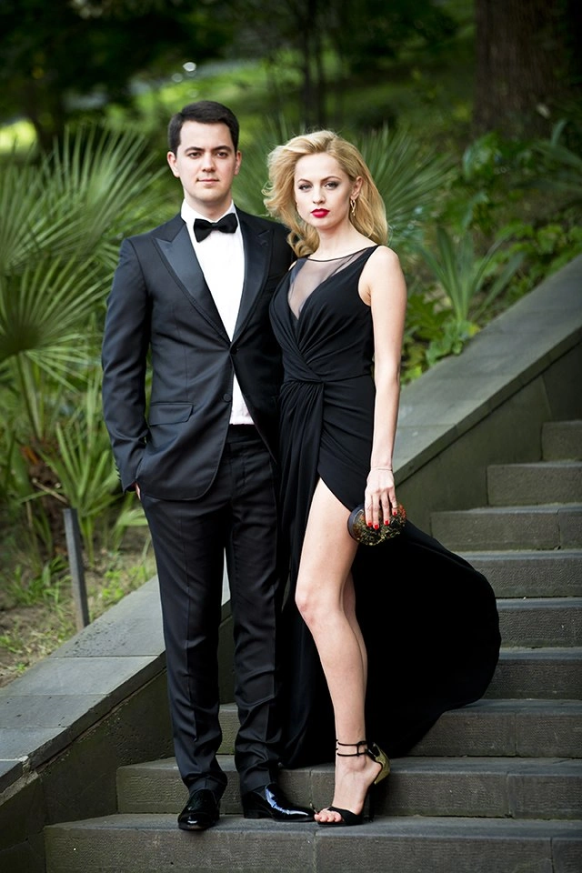 Александр Роднянский – младший и Янина Студилина