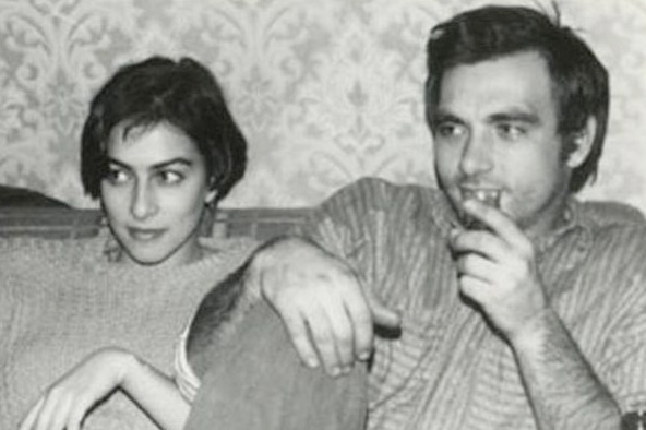 Сергей Векслер и Юлия Садовская  в молодости