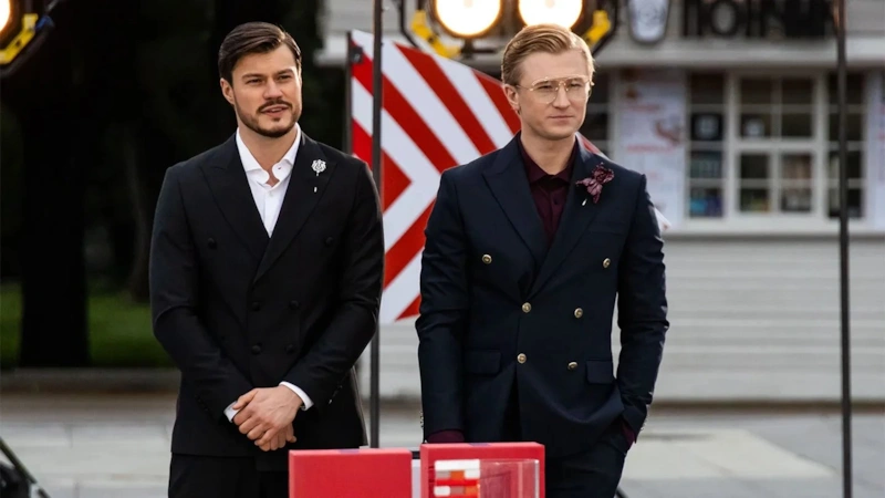 Ведущие шоу «Погоня» Вячеслав Чепурченко и Олег Гаас