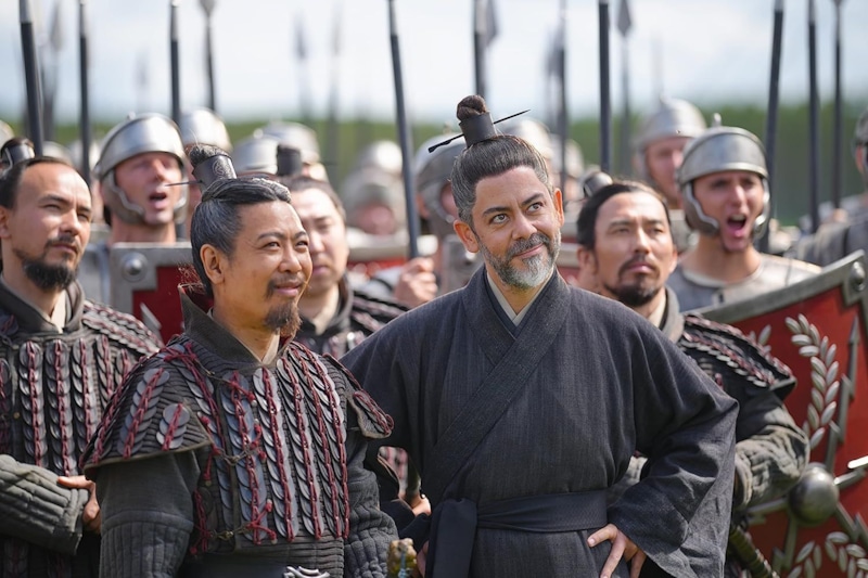 Бан Хэй Мин и Маню Пайе в фильме «Астерикс и Обеликс: Поднебесная»