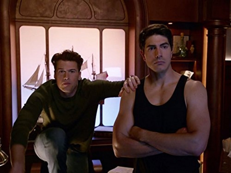 Ник Зано и Брэндон Рут в сериале «Легенды завтрашнего дня»