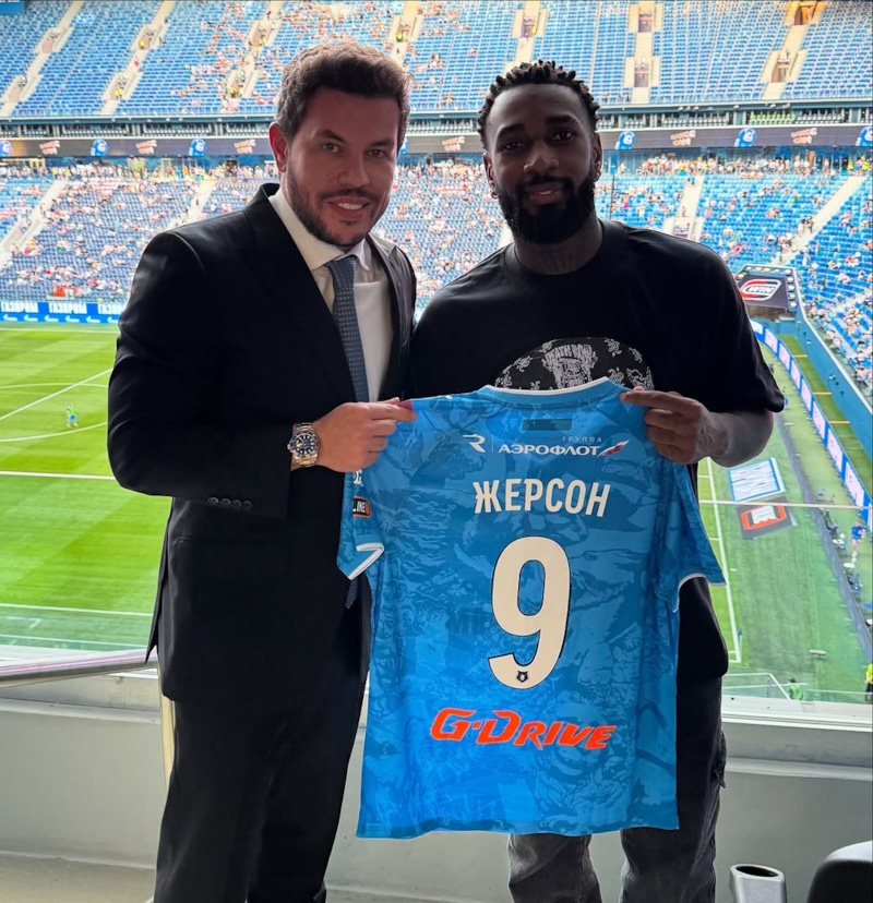 Полузащитник российского клуба «Зенит» Жерсон