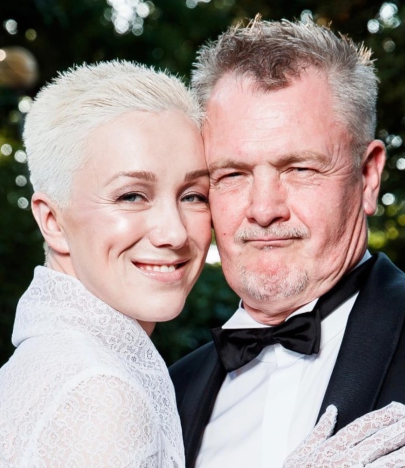 Юрий Мороз и его дочь Дарья Мороз