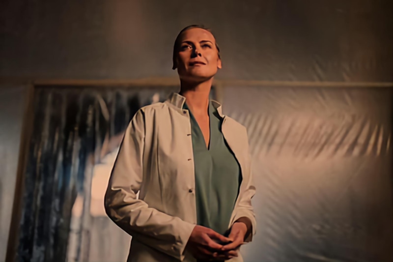 Сюннёве Макоди Лунд в фильме ужасов «Пила X»