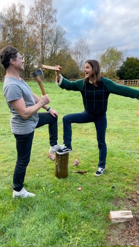 Фуския Кейт Самнер с мужем Фуския Кейт Самнер с мужем