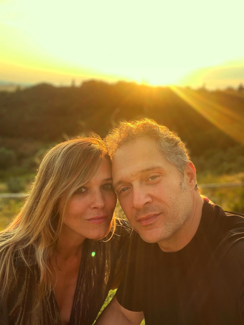 Клаудио Сантамария с женой Клаудио Сантамария с женой