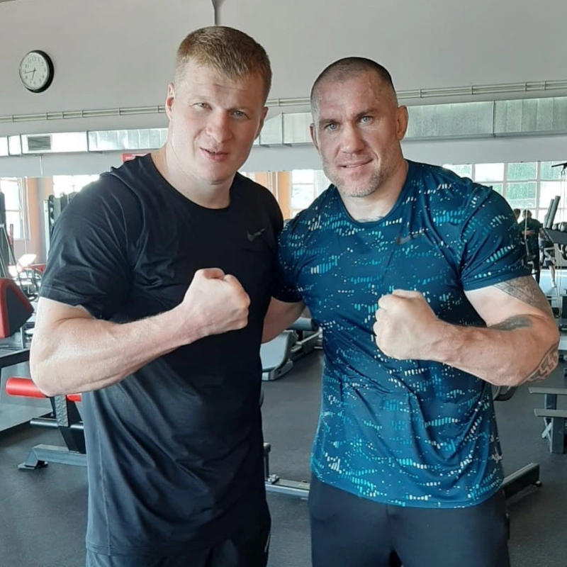 Игорь Нестеров и Александр Поветкин Игорь Нестеров и Александр Поветкин