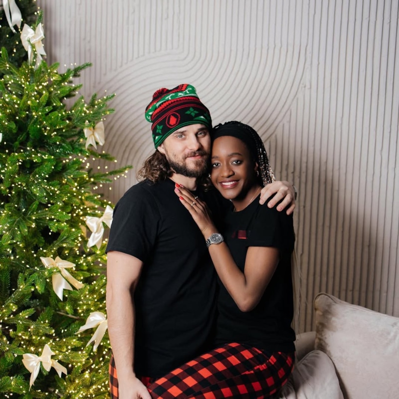 Артем Сидоренко и принцесса из ЮАР Тсакани Зенки Мийен