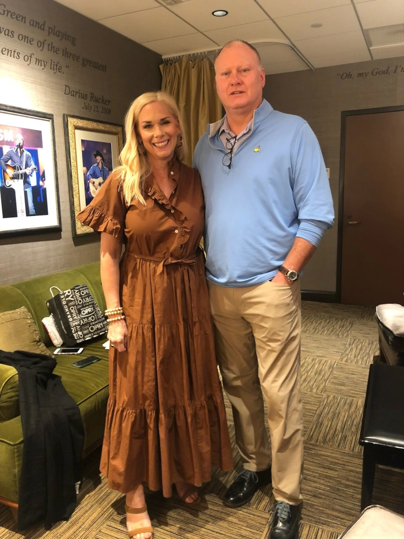 Лиэнн Морган с мужем