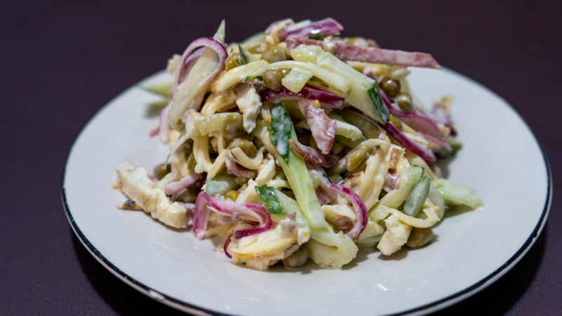 Скорость плюс вкус: салат «Шустрик»