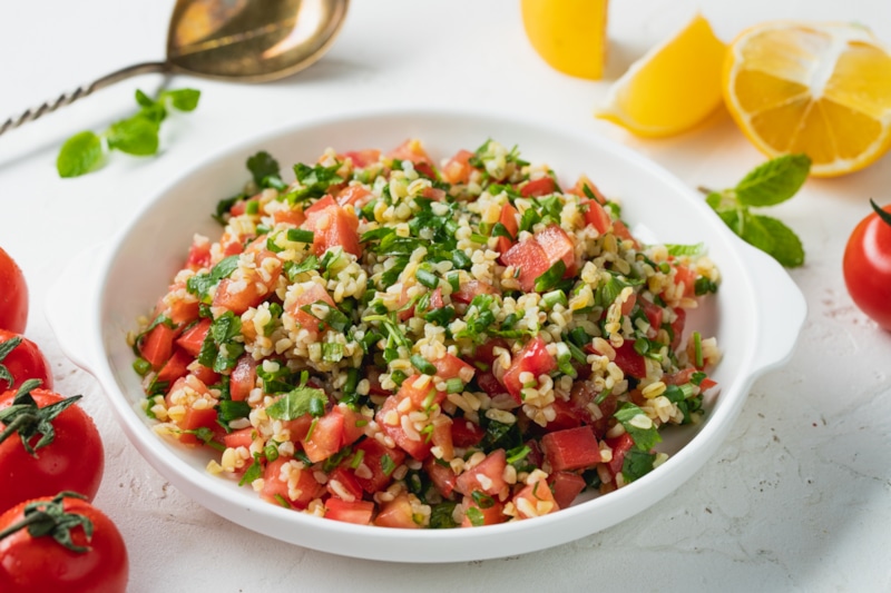 Табуле с зеленью: вкус Востока