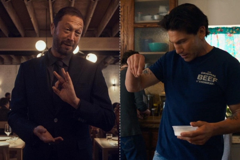 Эбон Мосс-Бакрак и Джон Бернтал в сериале «Медведь»