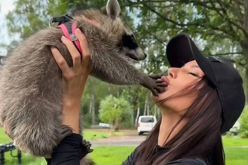 Оксана Самойлова завела экзотического питомца