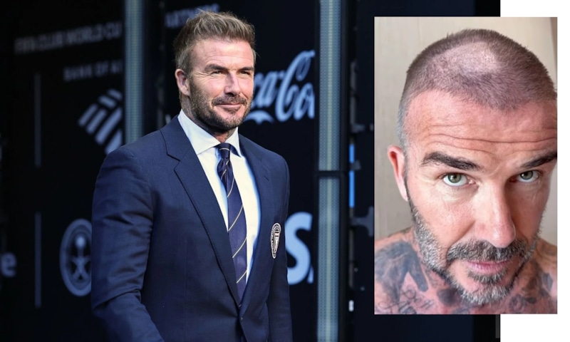 Неудачная стрижка Дэвида Бекхэма вызвала шквал насмешек
