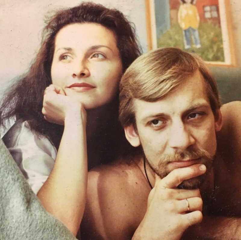 Виктор Раков и Людмила Ракова  в молодости