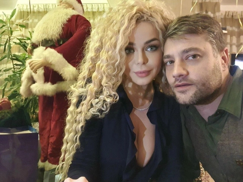 Роман Полянский с женой Алиной Гросу