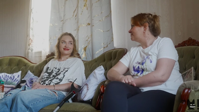 Мария Ковальчук и ее мама Анна