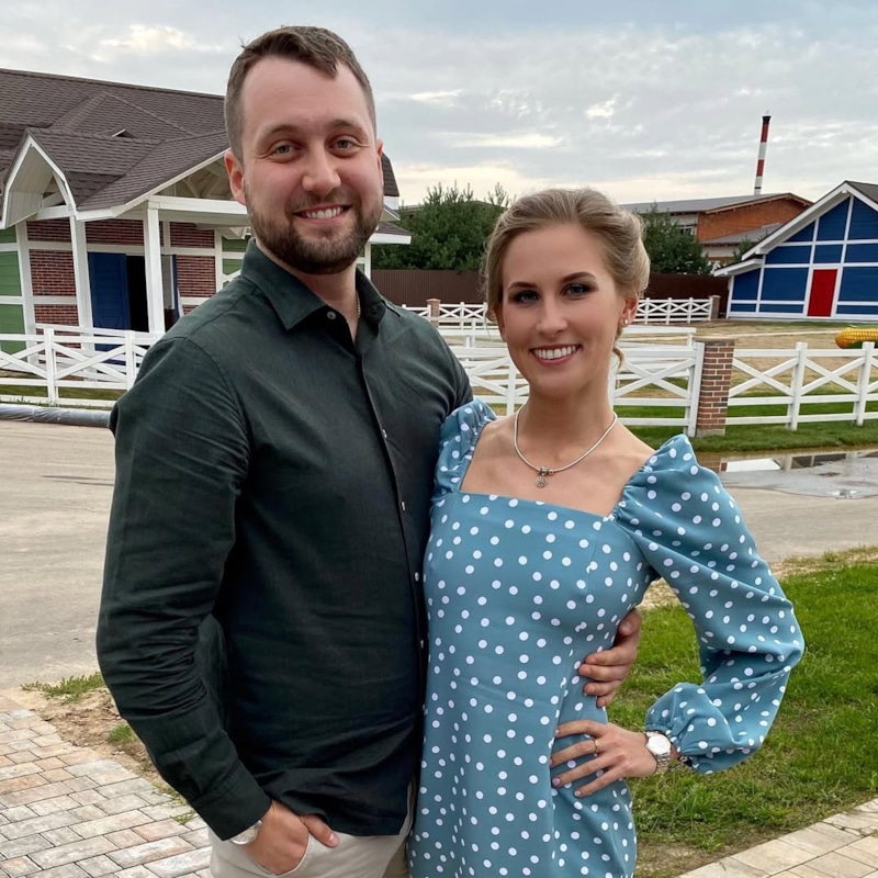 Алла Шишкина с мужем