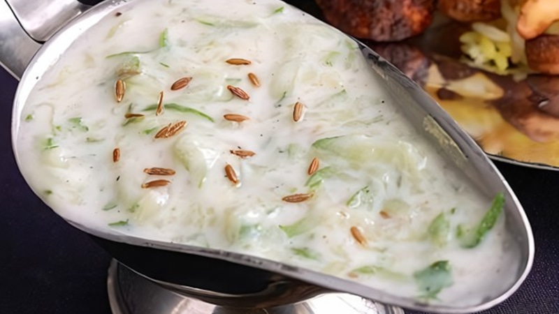 Освежающий соус: индийская райта Освежающий соус: индийская райта