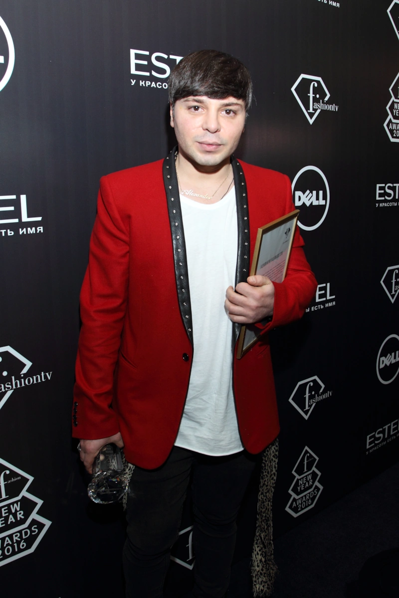 Александр Арутюнов на премии Fashion TV Russia