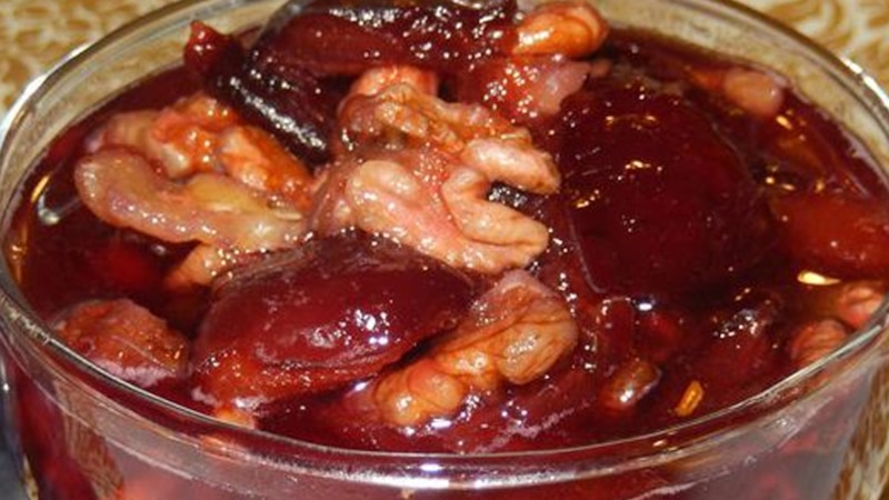  Варенье с орехами: густо и ярко