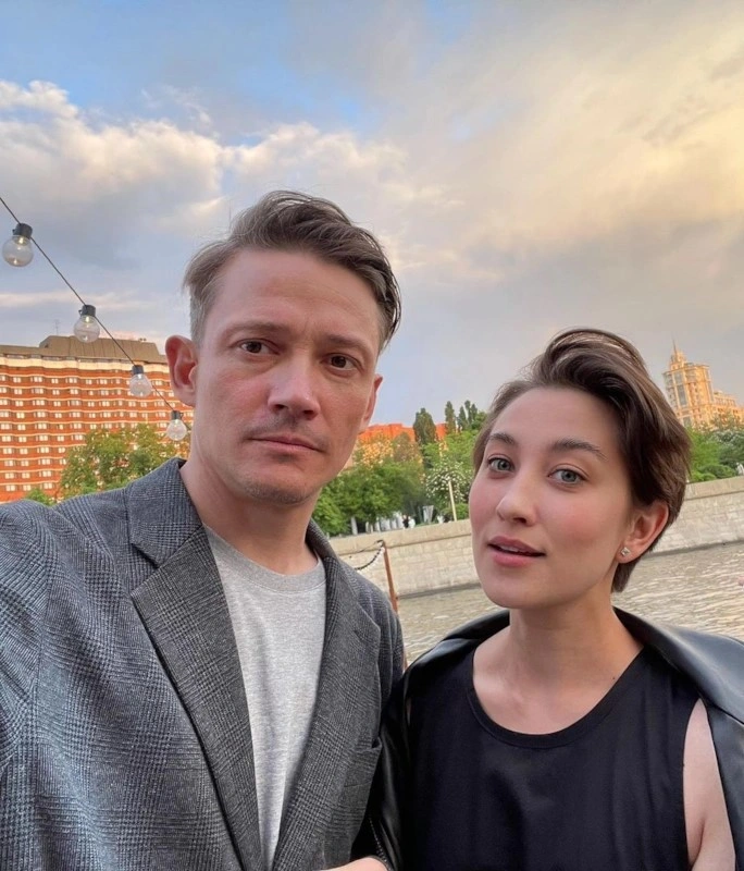 Сергей Гилев с женой