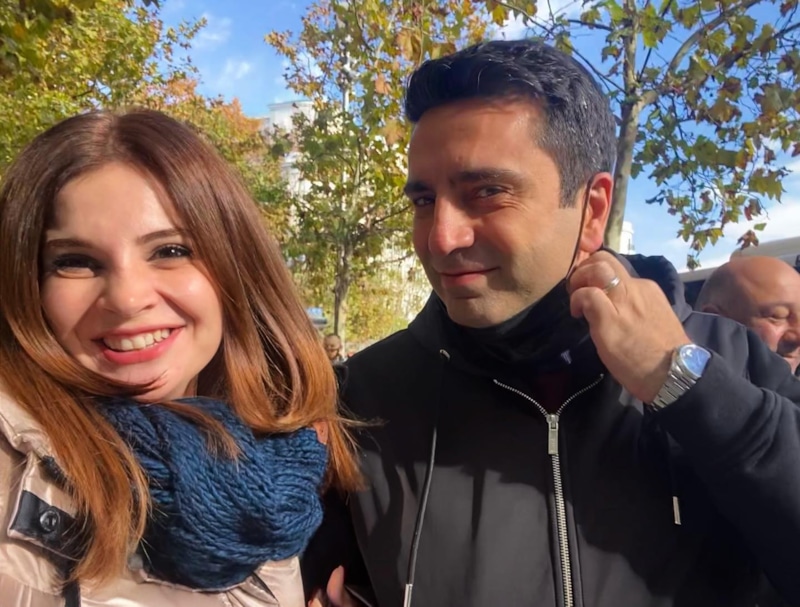 Ален Симонян с женой