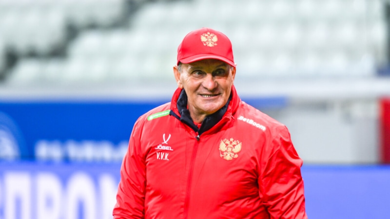 Тренер вратарей сборной России Виталий Кафанов Тренер вратарей сборной России Виталий Кафанов