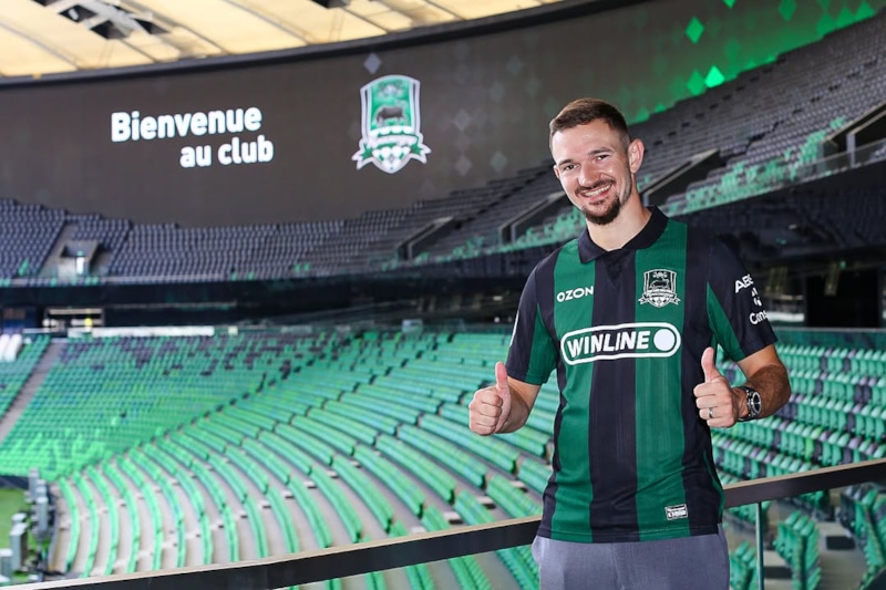 Полузащитник клуба «Краснодар» Гаэтан Перрен