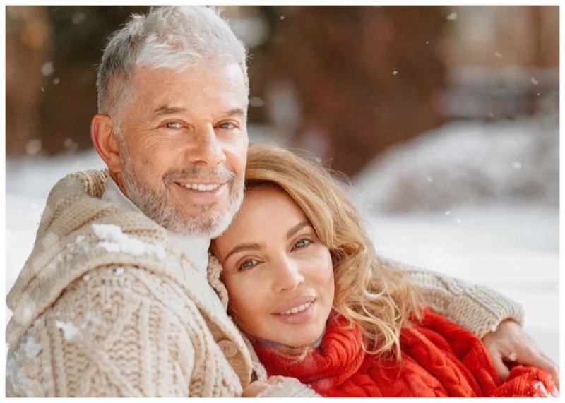 Олег Газманов со второй женой Мариной