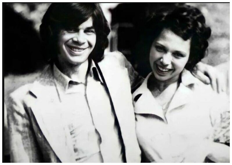 Олег Газманов с первой женой Ириной