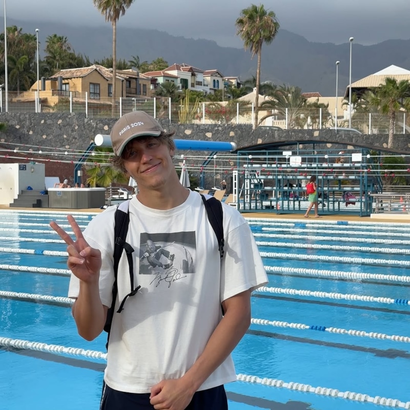 Пловец Егор Корнев