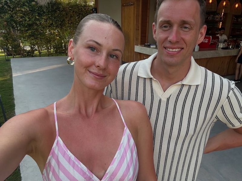 Кирилл Пригода с женой Мариной