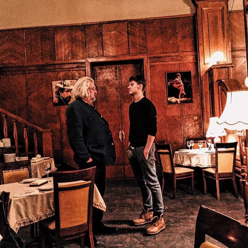 Андрей Максимов с сыном Андрей Максимов с сыном