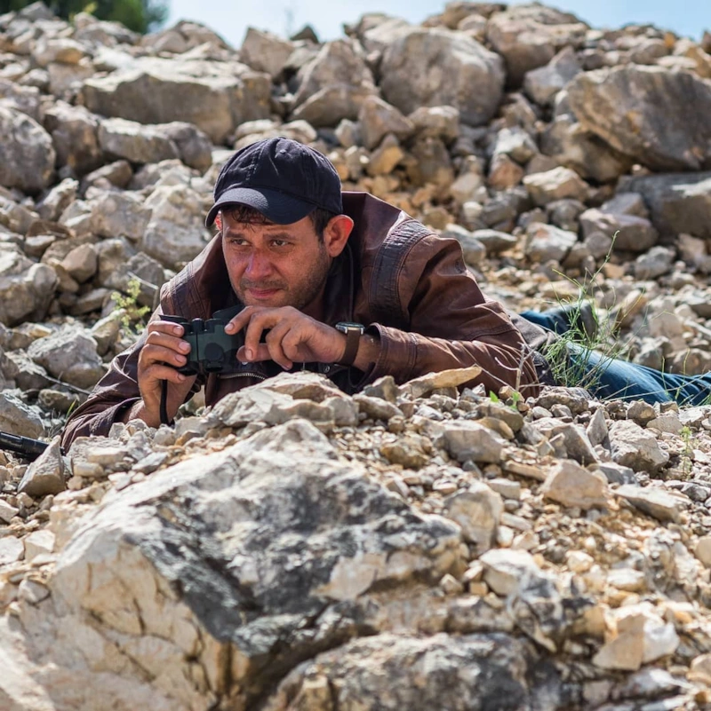 Нодар Джанелидзе в фильме «Балканский рубеж» Нодар Джанелидзе в фильме «Балканский рубеж»