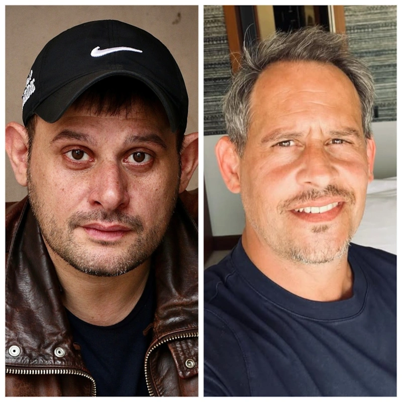 Нодар Джанелидзе и Мориц Бляйбтрой (похожи) Нодар Джанелидзе и Мориц Бляйбтрой (похожи)