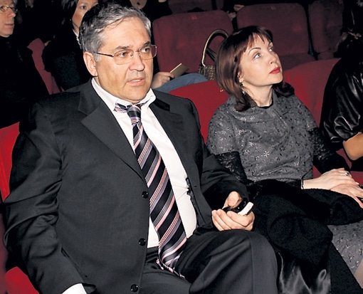 Олег Добродеев с женой