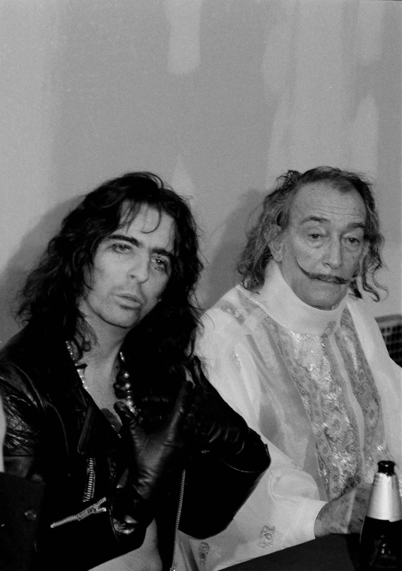 Элис Купер и Сальвадор Дали