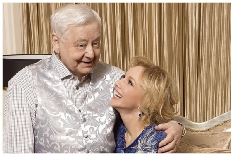 Олег Табаков со второй женой Мариной Зудиной Олег Табаков со второй женой Мариной Зудиной