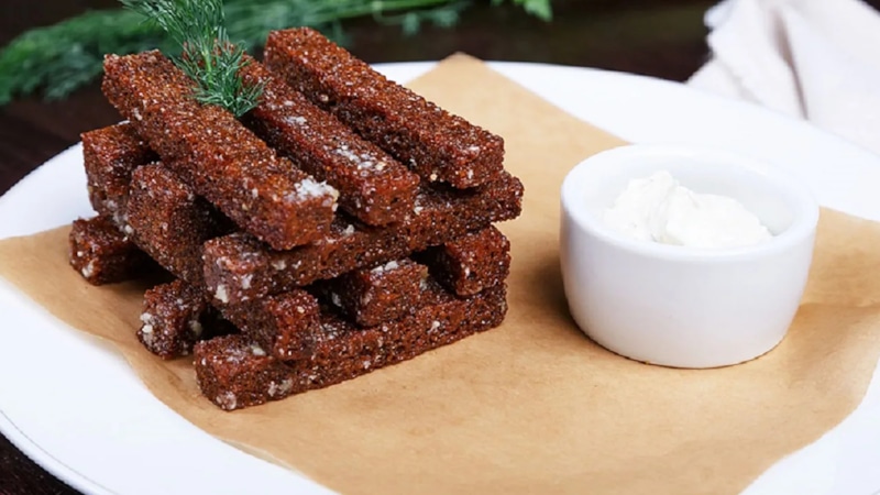 Гренки с чесноком: хруст и аромат