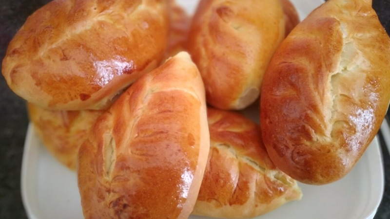 Аппетитные веганские пирожки: с грибами и гречкой