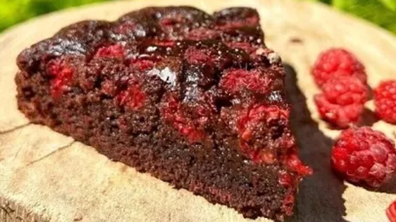 Брауни с малиной: сладкий соблазн