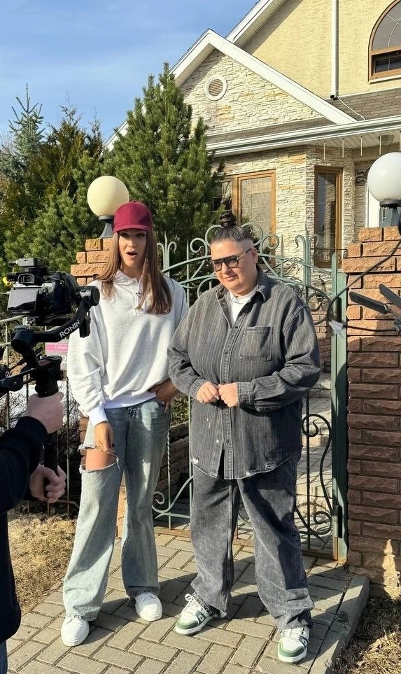 Наташа Гасанханова и Алексей Жидковский