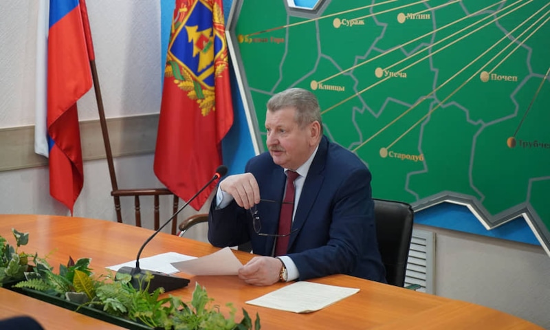 Заместитель губернатора Брянской области Николай Симоненко