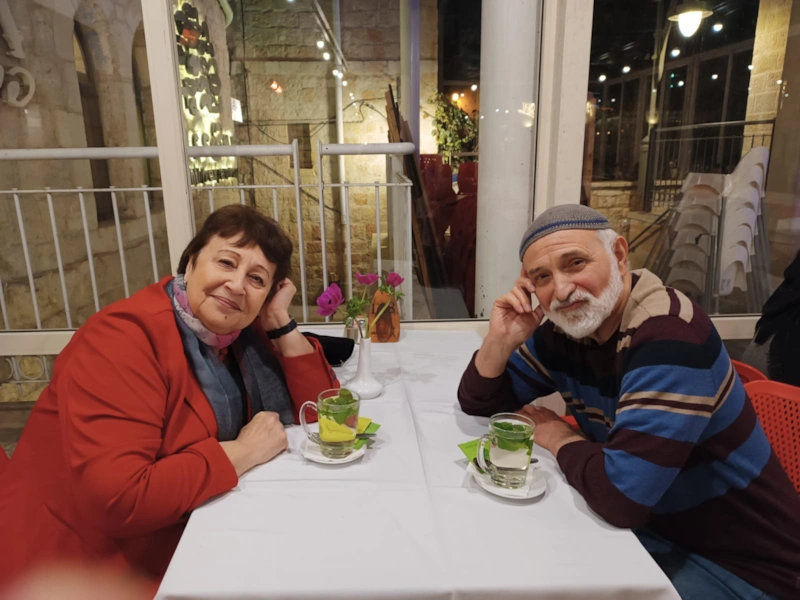 Дина Рубина и Борис Карафелов