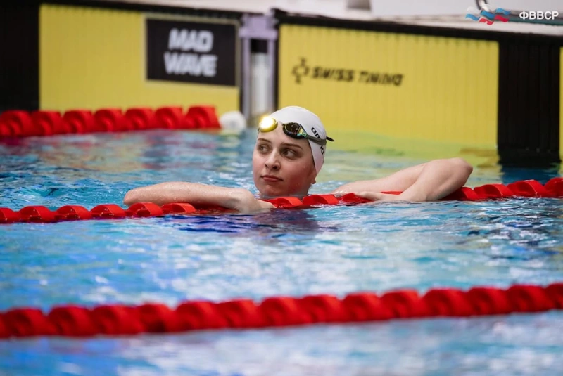 Воронежская пловчиха Дарья Клепикова Воронежская пловчиха Дарья Клепикова