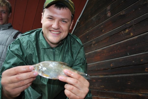 Гинтаутас Палуцкас в молодости