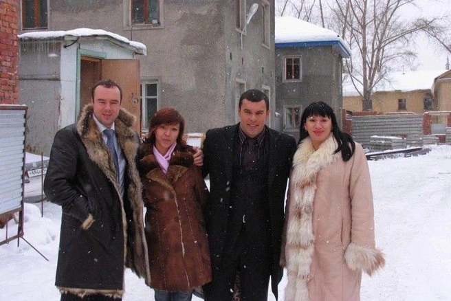 Роман Товстик и первая супруга Юлия Гольдорт 